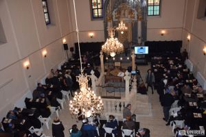 JOI: Inaugurarea draperiei altarului, la Sinagoga din Alba Iulia. Și-a anunţat prezenţa la eveniment preşedintele Federaţiei Comunităţilor Evreieşti din România
