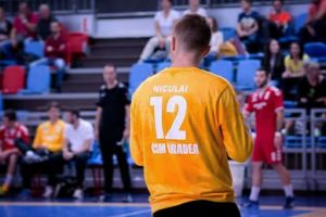 Portarul echipei CSM Oradea, Cristian Niculai, din nou la lotul naţional de tineret