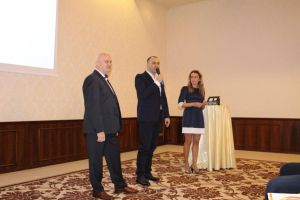 Preşedintele PSD Bistriţa, Cristian Niculae, la un eveniment organizat de TSD