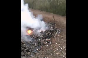 VIDEO/ Cum era ARS gunoiul dintr-o localitate în pădure, într-o ARIE PROTEJATĂ