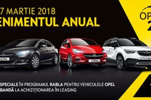 Evenimentul OPEL 24H: oferte avantajoase in Programul Rabla la Opel Autoglobus