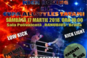 Campionatul National de Kick Boxing si K1 Cupa All Styles Tatami