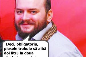 Afară e vopsit gardul, înăuntru vedem artistul