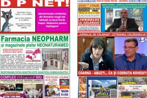 Jurnalul de Călăraşi nr. 3084 din 15 martie 2018