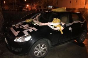 Surpriza neplacuta pentru un sofer din Constanta. Cum si-a gasit acesta masina in parcare (galerie foto)