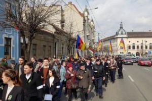 Peste 1000 de etnici maghiari mărşăluiesc la Cluj de Ziua maghiarilor de mretutindeni FOTO/VIDEO