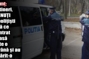 Neamţ: Doi tineri, reţinuţi de poliţişti după ce au intrat în casă peste o bătrână şi au tâlhărit-o