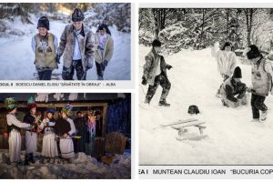 FOTO: Trei cursanţi ai Clasei de fotografie din cadrul Centrului de Cultură Alba, premiaţi la Concursul Naţional ”Obiceiuri de iarnă”