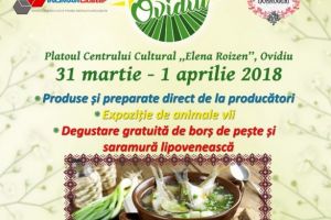 Targul Floriilor, la Ovidiu. Produse si preparate direct de la producatori
