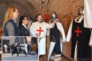 Cavalerii din Cetate: Trupa medievală Deus Vult îi cheamă pe orădeni la activităţi gratuite, pregătind turniruri şi scenete cu 
