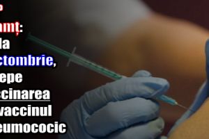 DSP Neamţ: De la 1 octombrie, începe vaccinarea cu vaccinul pneumococic