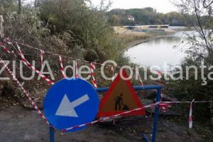 Circulatia rutiera pe DN 10 Buzau-Brasov, ingreunata din cauza unei alunecari de teren