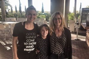 Mesajul liderului WTA:  Simona Halep s-a intalnit in SUA cu actrita Elisabeth Shue