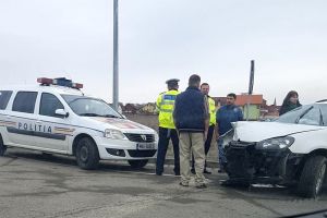 FOTO – Accident pe DN1 în apropiere de Extaz