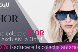 Sâmbătă se lansează noua colecţie de ochelari de soare DIOR la Sibiu