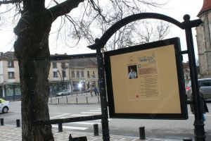 Galeria bursierilor Nosa, vandalizată. Panouri cu uşi rupte şi geamuri sparte (FOTO)