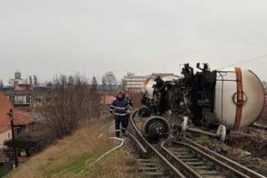 ACCIDENT FEROVIAR la Constanţa. TREN DERAIAT în zona industrială