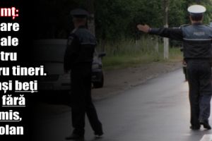 Neamţ: Dosare penale pentru patru tineri. Prinşi beţi sau fără permis, la volan
