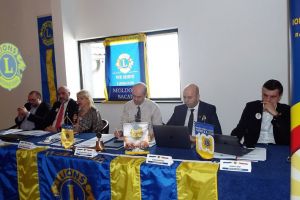 Cabinetul guvernatorului mişcării lionistice din România s-a reunit la Bacău