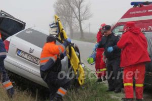 Ialomiţa: Val de accidente rutiere. ATENȚIE LA POLEI!