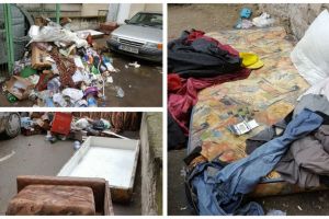 FOTO, ȘTIREA TA: S-a redeschis ”hotelul” din spatele Bulevardului 1 Decembrie 1918 din Alba Iulia: Oameni ai străzii se ”cazează” în fiecare seară