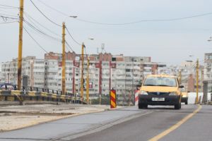 Cu toate ca am avut jumatate de iarna cu temperaturi de primavara:  Lucrarile la Pasajul Cumpenei, in continuare incremenite!