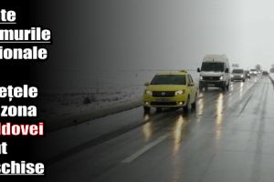 Toate drumurile naţionale din Moldova sunt deschise