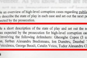 Sinteza Zilei. ”Lista neagră”, prezentata în premieră naţională
