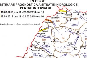 HARTA. Pericolul nu a trecut. Cod portocaliu de inundaţii în Satu Mare