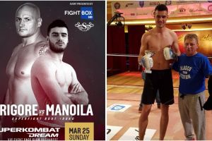 Acum nu mai da goluri, ci pumni! Uriasul Raul Manoila, de la Tai-Chi-Do-Ryu Constanta:  Un fost handbalist debuteaza la Superkombat! (galerie foto)