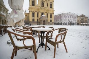 Cod Galben pentru zona Banatului: strat nou de zapada si ninsori moderate cantitativ