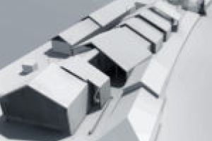 Piaţa futuristă din Oraviţa, scoasă la licitaţie