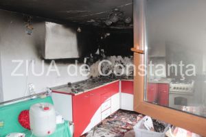 Alerta la pompieri! Incendiu in localitatea Lumina, judetul Constanta (galerie foto)