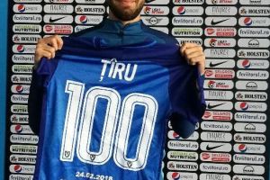 Tricou special pentru Bogdan Taru, la atingerea a 100 de meciuri pentru FC Viitorul 
