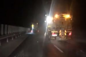 In zona de vest se circula pe sosele si pe calea ferata in conditii de iarna