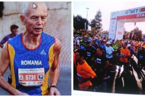 Atletul cugirean Vasile Hârjoc – Locul I la semimaratonul internaţional de la Ierusalim, la categoria 65 +