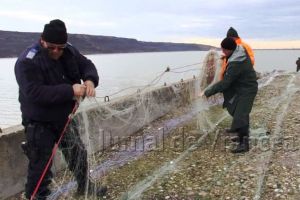 VIDEO: Jandarmii, la vânătoare de braconieri piscicoli pe râul Siret