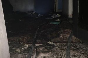 Două incendii, în câteva zile, în acelaşi apartament