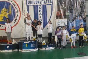 Mihai Ghencea, Elena Bajdu, Eva Mateescu si Maria Stan, de la CSS1 Constanta, pe locul intai la Memorialul Dumitru Popescu“ la scrima (galerie foto)
