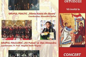 Concert de Buna Vestire, la Biserica ”Sf. Înviere” Suceava