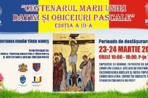 „Obiceiuri şi datini pascale”, în Piaţa Teatrului din Târgu-Mureş