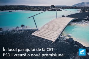 Sergiu Vlad (USR): „În locul pasajului de la CET, PSD livrează  o nouă promisiune”