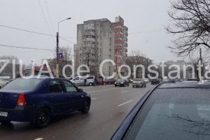 Iarna nu mai pleaca! Ninge la Constanta, la sfarsit de martie (galerie foto)