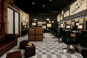 Atmosfera frizeriilor boeme, intr-un barber shop autentic, care va fi deschis in Ansamblul Openville
