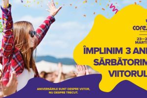 Împlinim trei ani, sărbătorim viitorul!