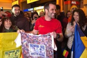 Tibi Uşeriu a ajuns la Cluj. Extrem de modest, campionul a spus că la anul va face o pauză - FOTO