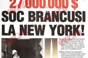 Memoriile EVZ. „Pasărea în spaţiu” a lui Brâncuşi, vândută la New York cu 27 de milioane de dolari