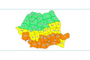 Avertizare meteo. Judetul Constanta cu Codul Portocaliu la granite. Ce ne asteapta pana maine