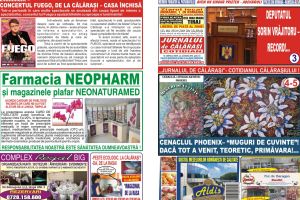 Jurnalul de Călăraşi nr. 3089 din 22 martie 2018