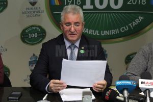 Primăria Suceava va emite o „Declaraţie de Unire cu Republica Moldova”